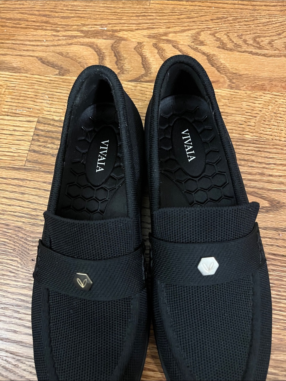 Vivaia Liana Loafers In Black Womens Size EU 39/US 8 - Picture 4 of 8
